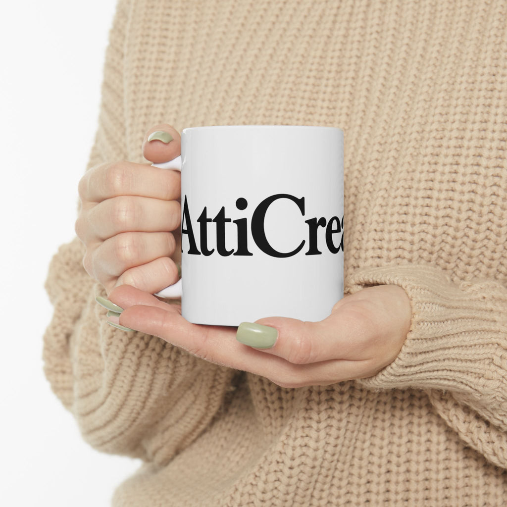 "Atticreatures™" Ceramic Mug — Funny Novelty Coffee Cup (11oz & 15oz)