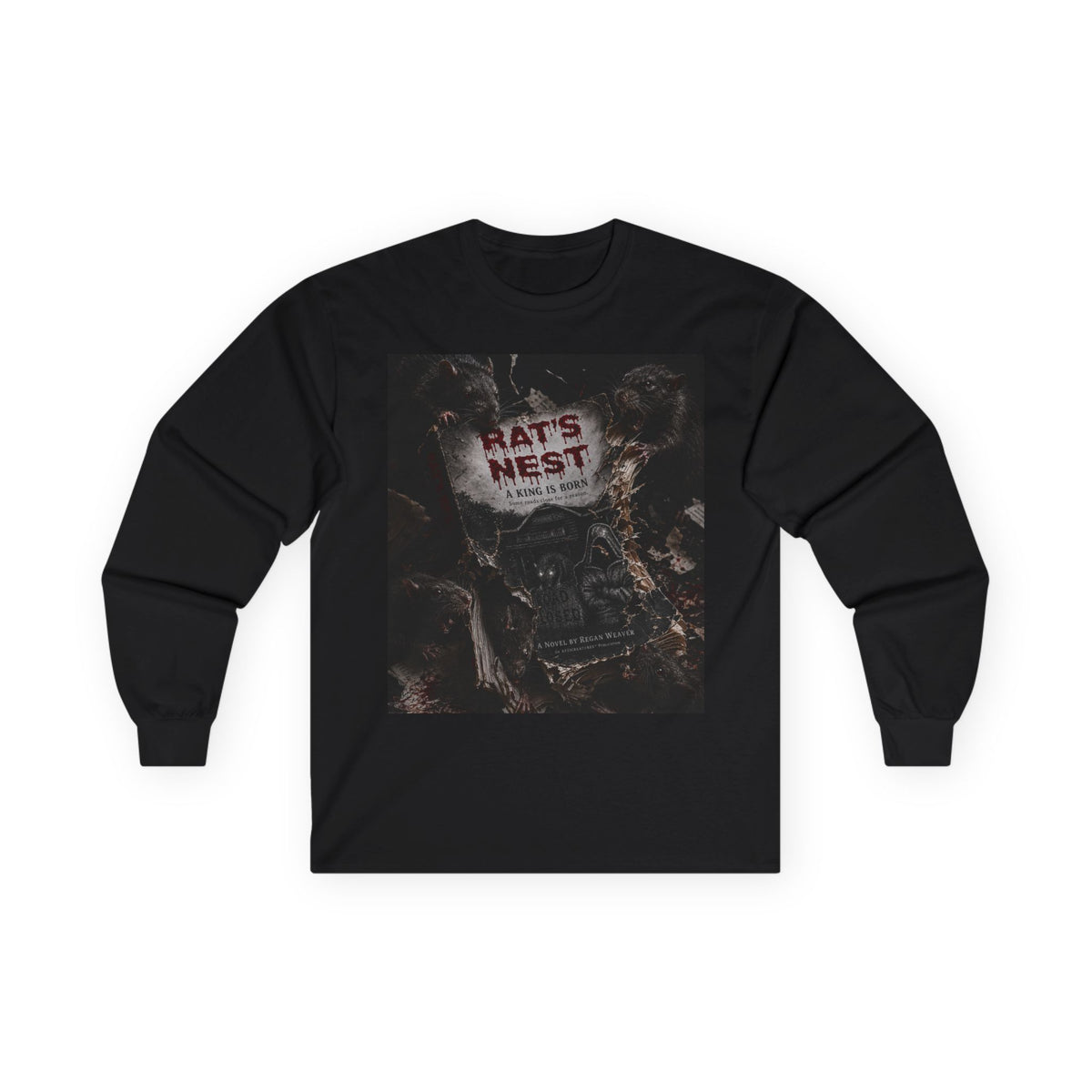 Rat’s Nest: Inheritance Collage Front-Print Unisex Ultra Cotton Long Sleeve Tee